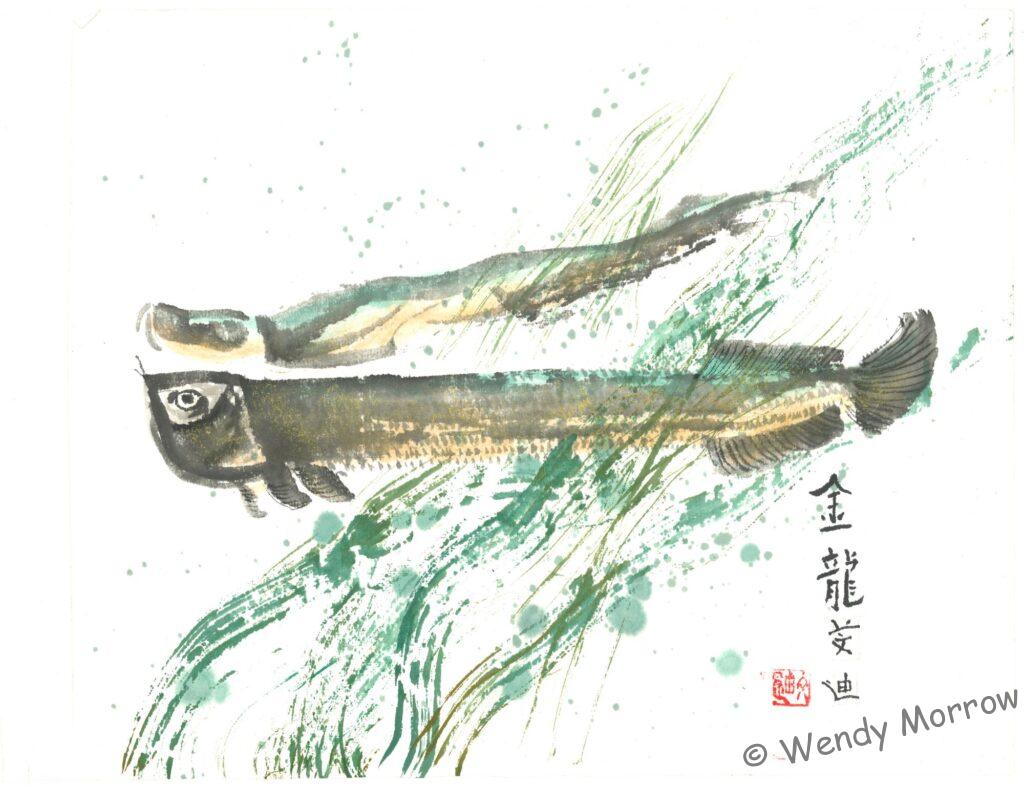 2 Golden Dragon Fish